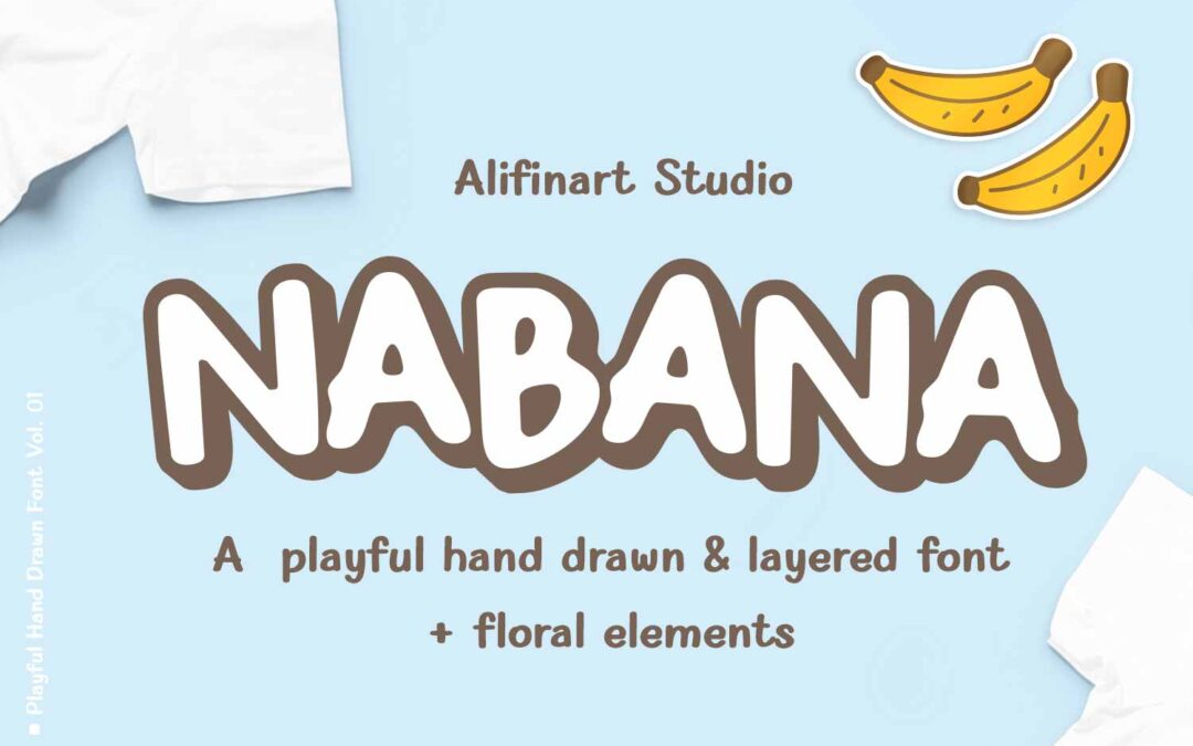 Nabana Font: A Quotable Sans Serif for Joyful Designs