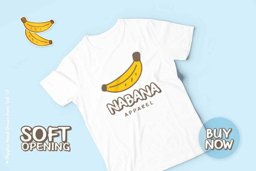 Nabana Layered Font by Alifinart Studio 05